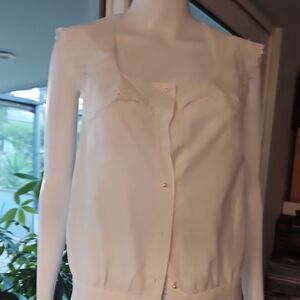 Vintage  Lily Of France Intimates Set WITH Lace Around The Collar And Shorts